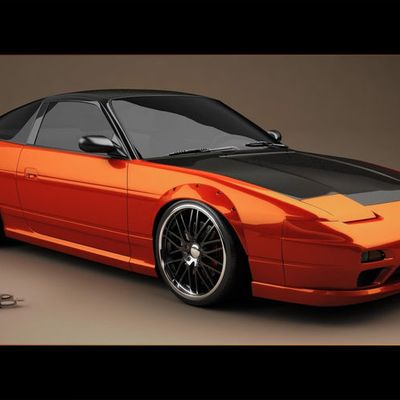 240SX rendu studio.