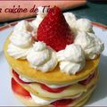 Millefeuille aux fraises