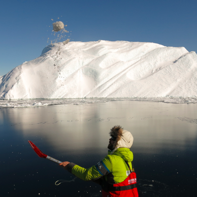 Glaciar Jakobshavn al ladito de Ilulissat =)