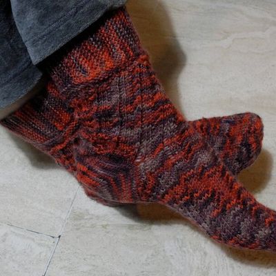 Chaussettes "sirène irlandaise"