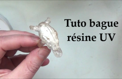 TUTO BAGUE WESTERN COW 100% RESINE UV