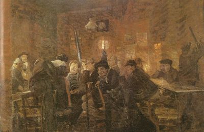 Eugène Martel au café des sœurs Athanase