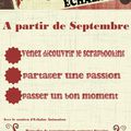 Affiches pour les ateliers de Septembre