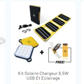ASE Energy : le kit solaire nomade avec éclairage gère l’autonomie