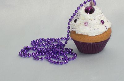 Cupcake violet