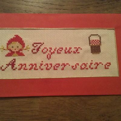 Une jolie carte pour ma jolie filleule