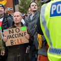 Manifestation à Londres contre la tyrannie sanitaire