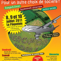 France : Notre Dame des Landes Aéroport, un plan béton - 8, 9, 10 juillet 2011 mobilisation 