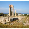Le mont Smith, l'acropole de Rhodes, la ville antique