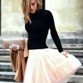 Le look que j'ai envie d'imiter : pull noir et tutu Blush