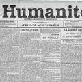 Il y a 110 ans naissait l'Humanité !