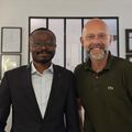 RENCONTRE À PARIS ENTRE FRÉDÉRIC FOUGERAT ET KASINDI BAHATI