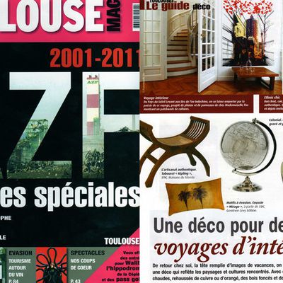 Tete de lit Mademoiselle Tiss dans Toulouse Mag