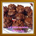 Muffins au chocolat coeur de spéculos