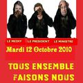 Mardi 12 octobre, AGISSONS encore plus fort !