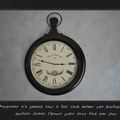 photo horloge scrap citation