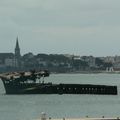 Lorient ( base sous marine )  en face Port louis