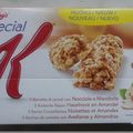 Test Nouveaute Spécial K: Barres croustillantes noisettes et amandes 