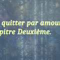 Episode XI, Chapitre II