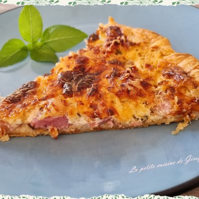 Quiche sans oeufs à ma façon