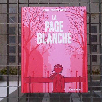 La page blanche de Boulet et Pénélope Bagieu (éditions Delcourt / Mirages)