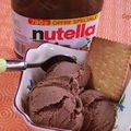 Glace au Nutella