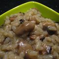 Risotto au cidre et aux champignons