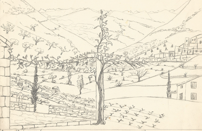 Les Quatre Saisons, du dessin à la couleur.