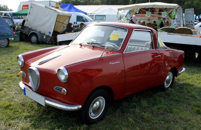 Glas goggomobil TS 250 coupé de 1967 (32ème Bourse d'échanges de Lipsheim)