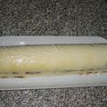 Bûche de Noël à la framboise