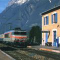 Gare de Grésy-sur-Isère (Savoie).