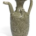 A 'Yaozhou' carved ewer, Northern Song dynasty (960-1127)