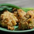 Boulettes de thon au zaathar et flocons de riz