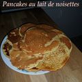 Pancakes au lait de noisettes