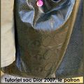 Tutoriel patron de sac Dior