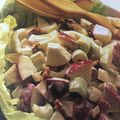 Salade pommes et céleri aux noix