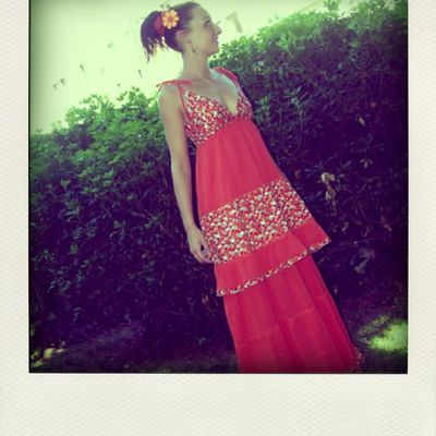 Robe funky pour mariage chic!