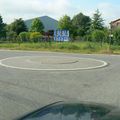 Rond-point à Warsage (Belgique)