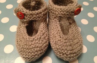 Chaussons gris Citronille