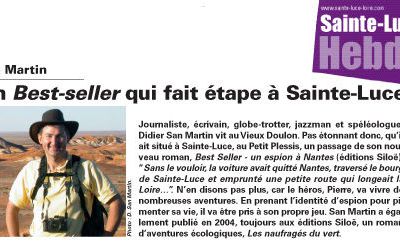 Best-seller, Didier San Martin, la Presse...