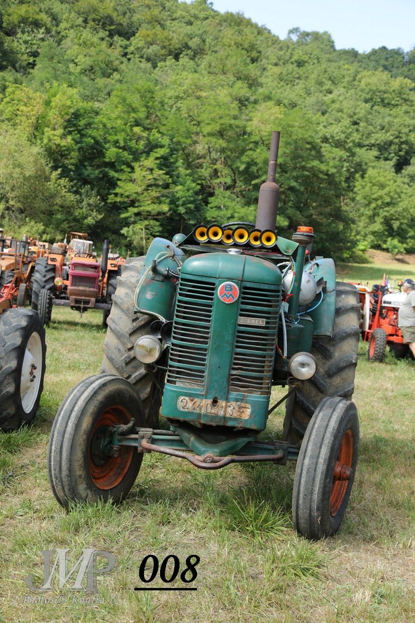 008 - Tracteur Bolinger Munktell : BM55 -   - années 1953 / 1959