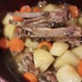 Poitrine de mouton au jus