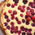 Tarte aux framboises