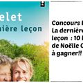 Concours la dernière Leçon : 10 livres et des places de cinéma à gagner!!