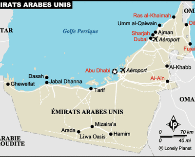 Aujourd'hui, nous debarquons ici!