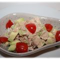 Salade avocat/thon