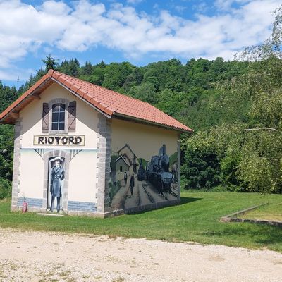 VTT - Boucle Via fluvia - Pilat -Bourg Argental