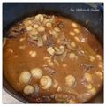 BOEUF BOURGUIGNON ( CUISSON LENTE AU FOUR )