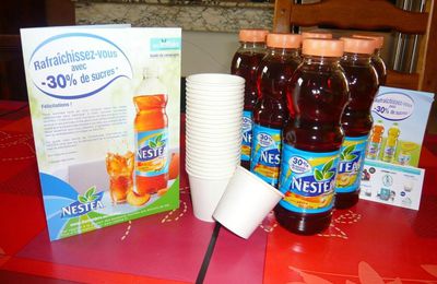 TEST LES INITIES / NESTEA PÊCHE BLANCHE 