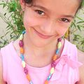 ✄ ☼ Collier Perles papier / DIY Rolled Paper Beads Necklace ✄ ☼ 